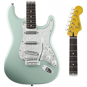 Amazon | Squier エレキギター SQ VM STRATOCASTER SURF SFG